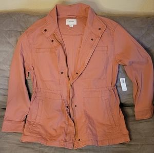 Old Navy, Women's light weight jacket. Pink, medium. With tags, never worn